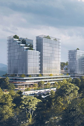 Master plan of Chongqing Liangjiang New Area Internet Industrial Park